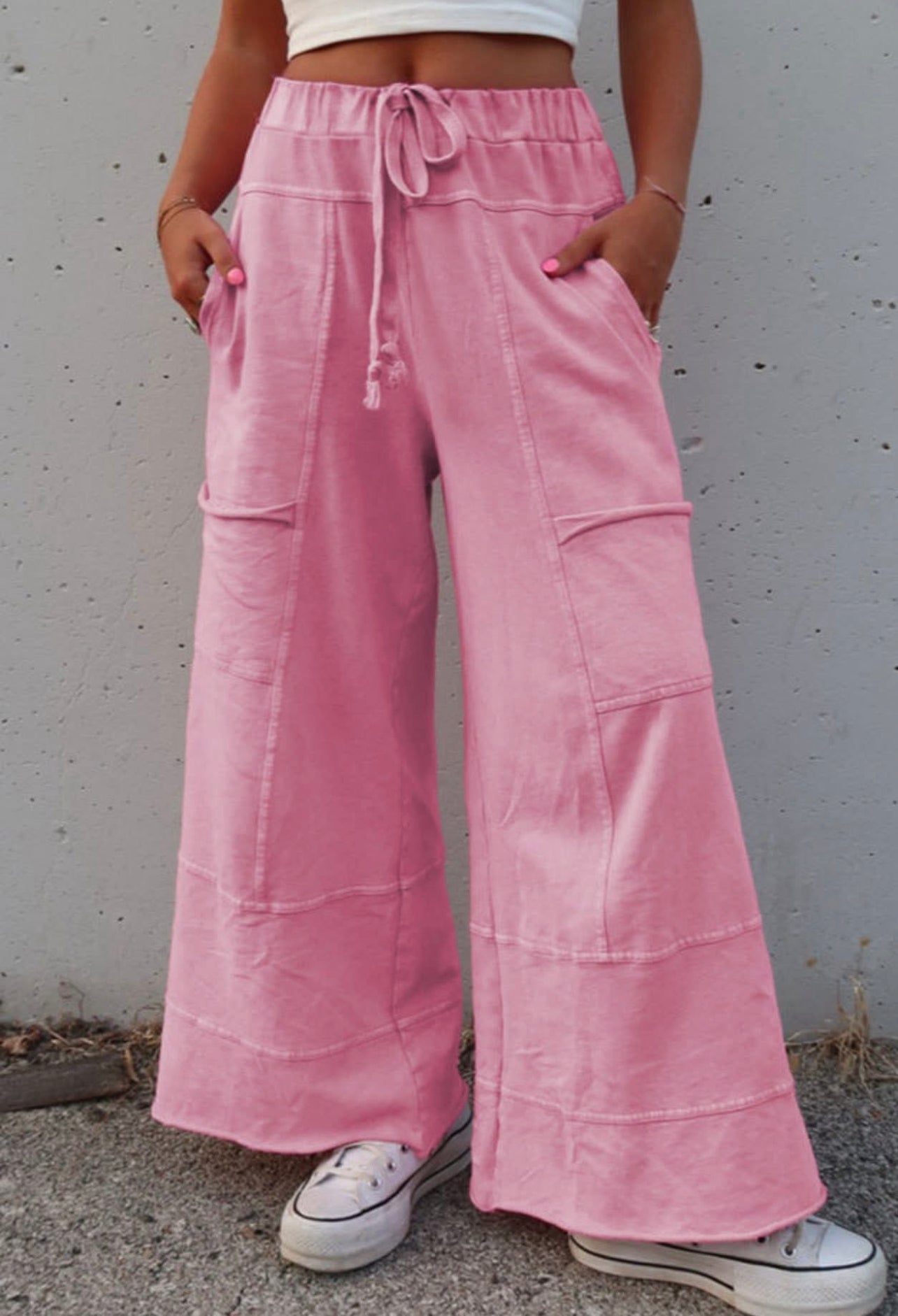 Rosy Rebel Cargo Pants