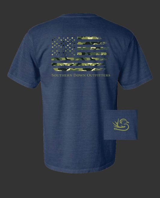 Southern Down Outfitters - Camo Flag