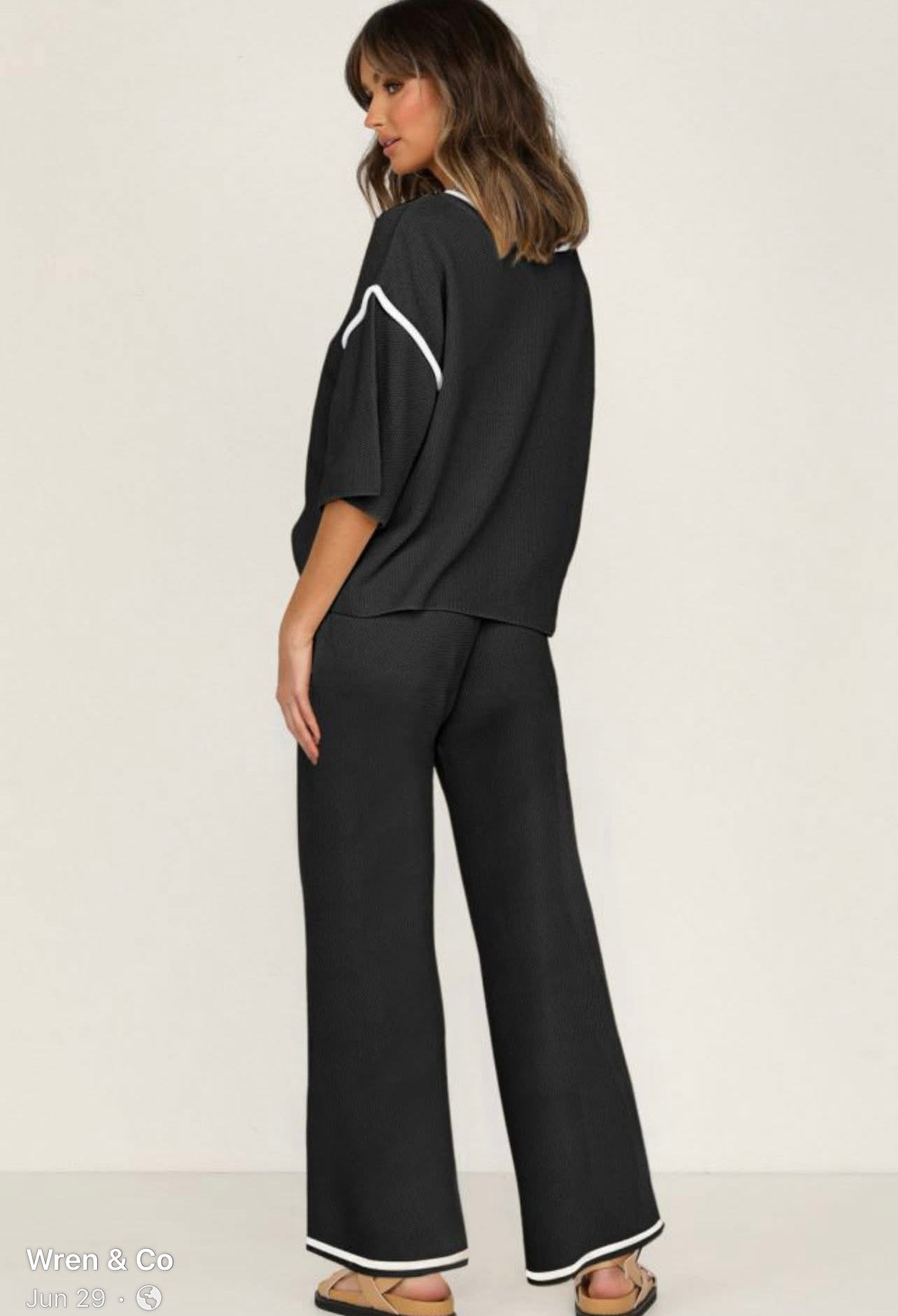 Black 2pc Set