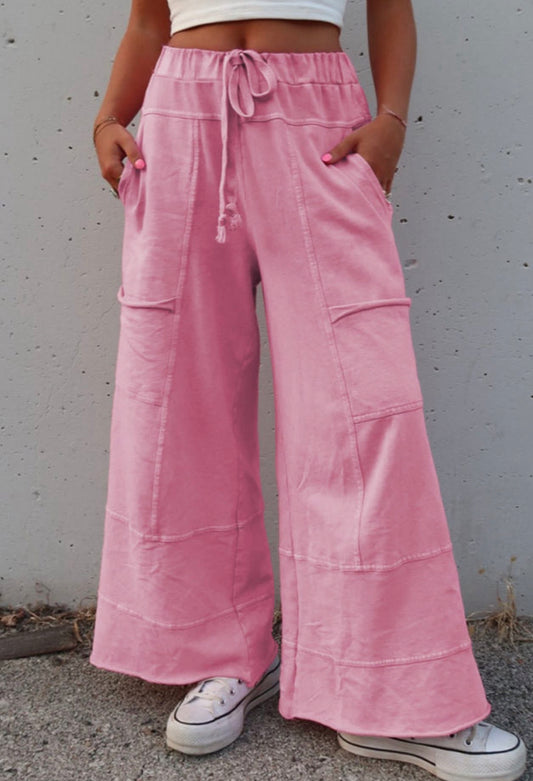 Rosy Rebel Cargo Pants