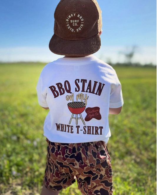 BBQ Stain on my White TShirt Toddler