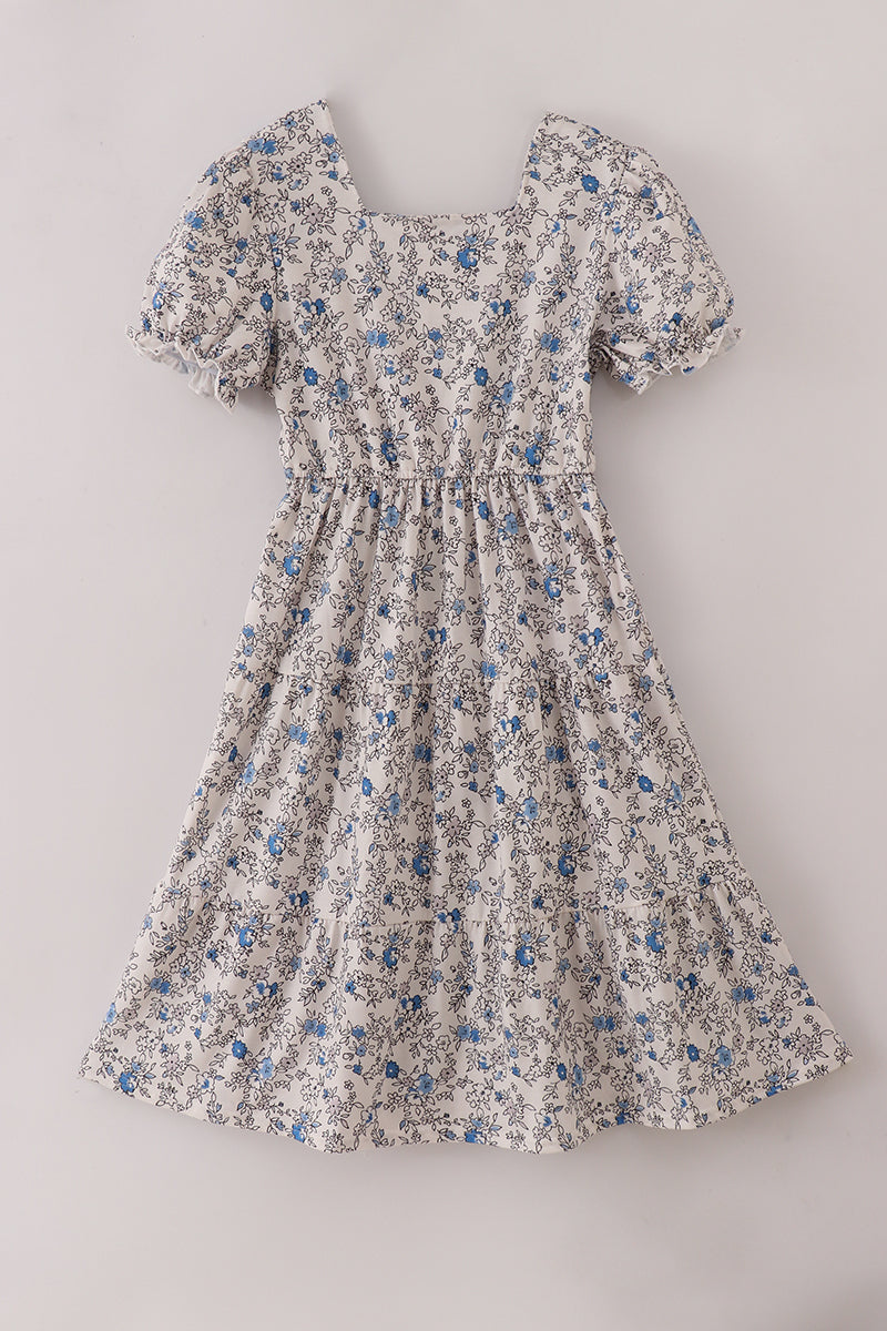 Blue Meadow Mom Dress