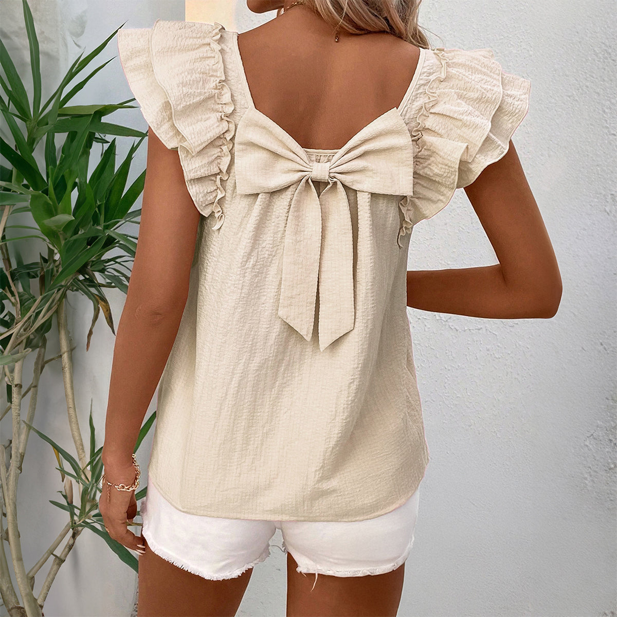 Camille Bow-Back Blouse