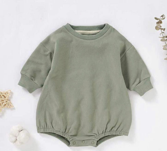 Sweater Bubble Romper